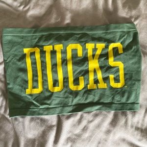 Oregon Ducks Bandeau Bra / Top - L/XL